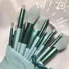 NXY Maquiagem Escova Green Es Fundação Profissional Pó ESCOVENTO KABUKI Misturando Ferramenta de Beleza Brochas De Maquillaje 0406