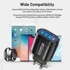 48W USB充電器高速充電QC 3.0 iPhone 12の壁充電12 11 Samsung Xiaomi Mobile4ポート