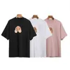 2022 Мужские женские дизайнеры Palm T Рубашки для ангелов мужчин Tops Bear Letter Thirts одежда с коротки