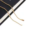 Chains Fashion 304 Stainless Steel Ball Chain Necklace For Women Metal Party Jewelry 60cm(23 5/8") Long, 1 Piece