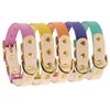 Hundehalsbänder, Leinen, personalisiertes Halsband aus echtem Leder mit Namensschild, individuell, für Chihuahua, Anti-Verlust, für kleine, mittelgroße Hunde, Katzen, verstellbar, für Hunde