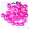 2 3 4 5 6 8 10 12 14 MM Imitation Pearl Round Half Bead Bk Wholesale Pärlor för smycken Making H BbyJxk Drop Delivery 2021 Arts Crafts Gif