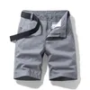 Cargo Shorts Summer Men Beach Hot Cargo Solid Color Cotton Men Boardshorts Casual Fitness