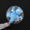 Balões de urso de pelúcia de desenho animado de 24 polegadas de 24 polegadas 50 peças/lote balão de alumínio em decorações de festas de aniversário de balão decorações