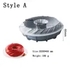 Meibum Spirale Donut Français Dessert Moule À Gâteau En Silicone Fête Maison Mousse Au Chocolat Moule À Pâtisserie Plateau De Décoration Outils De Cuisson 220517