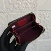 Haut-qualité personnalisée 100 cuir-éclair pour les dames de couleur solide de la mode de carte de crédit Purse Pourse5541183