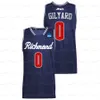 Custom Richmond Spider Basketball 2022 NCAA March Madness Jersey Nathan Cayo Jacob Gilyard Tyler Burton Grant Golden Nick Sherod