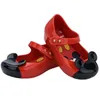 Mini Mlsa Klasik Fare Ayakkabı Yaz Sevimli Karikatür Jöle Ayakkabı Kız kaymaz Çocuklar Toddler Plaj Sandalet 220411