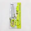 Multifunctional Muti Layers Stainless KItchen Scissors Steel Multi-Layers Scallion Cutter Herb Laver Spices Cook Tool Cut