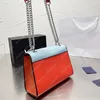 Borsa a tracolla robot alla moda Borsa a tracolla in pelle da donna con tracolla a catena originale Borsa a tracolla di design bianca Borsa nera a forma di cartone animato Portamonete