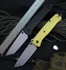 Promotie 537 Pocket Folding Knife M4 ​​Titanium gecoate Tanto Point Blade Aluminium Legering Hendle EDC Knives 2 Handgreepkleuren