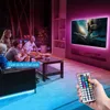 Remsor bakljus USB -driven RGB LED -remsljus för 15 - 80 tum TV -spegelpcled remssled