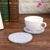 Inne wystrój domu 10pc okrągłe filc Coaster Jading Procctor Pad odporny na szklankę mata kawa herbatę gorący napój kubek kubek akcesoria kuchenne