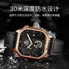 Watch Men's Willing Wholesale Water Water Water Luminous Calendar Steel Band Sports Quartz Watch DF3W