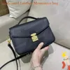 Womens Embossed Leather Messenger bag Genuine Leather Emboss bags Designer Lady Single Shoulder Crossbody Purse 25cm More Colors