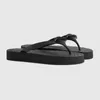 Emblematische ontwerpen slipper vrouwen chevron thong sandaal schoenen dame strand slip op slides luxe designer slippers sandaal 35-42