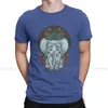 T-shirts voor heren schattige kleine olifant met bloemenstijl t-shirt topkwaliteit hiphop cadeau idee t-shirt dingen ofertas