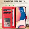 Cases For Xiaomi Redmi 13C Note 13 4G 13 Pro Plus K60 Ultra 12 4g Note 12S 12C POCO M4 X4 C40 K40S F4 PU Leather Wallet Plain Card Frame Slot Flip Cover Holder Pouch Strap