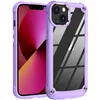 Samsung S22 Transparante schokbestendige kisten voor iPhone 14 13 12 11Pro Max XS XR 8 7 Plus Hybrid Acryl TPU Hard Protective Case