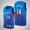 Top Quality 2021 Men Giannis Antetokounmpo Khris Middleton Jrue Holiday Any player hot pressing custom basketball jerseys Breathable