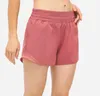 Elastic Waist Mesh Women's Hotty Hot Shorts Yoga Pants Running Fitness Casual Loose Breathable Hidden Zipper Pocket Sports Short Gym Clothes