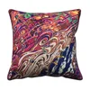 Cushion/Decorative Pillow Luxurious Vintage Thick Velvet Edge Binding Pillowcase Ethnic Bohemian Geometry Patterns Cushion Cover Sofa Decora