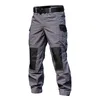 Men Military Tactical Cargo Pants Army Green Combat Trousers Multi Pockets Gray Uniform Paintball Airsoft Autumn Work Clothing 220325