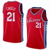 Mens baskettröja Joel Embiid 1 Harden 0 Tyrese Maxey 20 Georges Niang 7 Isaiah Joe 3 Allenn Ivernon Tobias Harris 12 McClung Shirt Jerseys