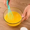 Silicone Whisk voor Tool Whipping Antislip Egg Beatter Gemakkelijk te reinigen Melk Frother Kitchen Kookgerei Keuken Fuer BWE13665