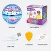 Flying Ball Rotating Magic Toy avec LED Light Drone 360 Degrés Gyro Pressure Release Divertissement Enfants Intérieur et Extérieur Cadeaux 220321