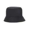 Designer de moda homens chapéu de sol preto branco rosa cáqui pescador homem balde chapéus verão respirável bloco de couro protetor solar bonés para wome265l