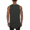 T-shirts pour hommes T-shirts pour hommes 3 couleurs gilet sans manches lettre broderie sport d'été t-shirt lâche col rond impression fitness vêtements W220426