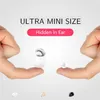 Headsets SQRMINI X20 Ultra Mini Wireless Single Earphone Hidden Small Bluetooth 3 Hours Music Play Button Control Earbud With Char205u