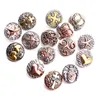 Metal Kalp Yıldızı Kaplumbağa Şekil Snap Duthing Clapps Mücevher Bulguları 18mm Metal Çıtçıt Düğmeleri DIY Küpe Kolye Bilezik Mücevherat Acc
