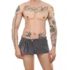 Shorts masculinos confortáveis ​​masculinos resistentes a roupas de banho calças de banho de microfibra praia de calma de calça de calça de calça