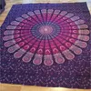 Towel Rectangle Round Ethnic Pattern Beach Yoga Mat Chiffon Table Cloth Flowers Printed Towels Summer Large AdultTowel