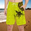 Mens shorts Mens Summer Mens Casual Hip Hop Street Fashion Design Scorpion Print Women Daily Male Sports Mortsmens