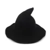 Modern Halloween Witch Hat Woolen Women Lady Made From Fashionable Sheep Wool Halloween Party Hat Festival Party Hat B0529A331