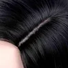 Short Black Wigs for Women Ombre Grey Hair Female Heat Resistant Fiber Synthetic Cosplay Wig with Dark Roots 220622