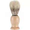 Woody barbe brosse poils rasoir outil homme mâle blaireaux salle de douche accessoires propre maison F0422