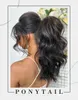 Magnifique coiffure en queue de cheval pour compléter votre look ce printemps-été, cordon de serrage enveloppant l'extension de cheveux humains bouclés ondulés Rabo Cavalo Cabelo naturel 140g DIVA2