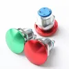 Switch 16mm Metal Waterproof Alloy Push Button Mushroom Momentary 1NO Screw Terminal Press 16MGSwitch