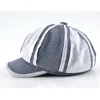 Berretti Cappello invernale da uomo retrò Tinta unita in cotone da uomo Gorras Planas Donna Hex Casquette Cappelli casual per Sboy CapBerets