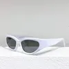 Sportswimming solglasögon svart bioinjicerad nylon kvinnor män 2022 lyx varumärkesdesigner Swift Round Goggle 0157s Sun Glasses UV400 Colorful Mirror Fashion Eyewear