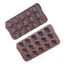 Formy do pieczenia duże i małe miłość silikonowe formy czekoladowe DIY ciasto formy dekoracji formy ręczne mydło RRB14633