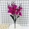 5 widelców 20 głowic dekoracja domowa symulacja kwiatowa bukiet fotografia magnolia rekwizyty kwiat ślub 5790 Q2