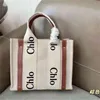 2024 Cloee Leisure Totes Totes Hands Canvas Bag Summer Woody Bags Outlet Outlet Printled Printed Frint