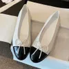 Designer Flat Heel Fischerschuhe Mary Jane Schuhe Damen Frühling Hanfseil geflochten ein Fußpedal dick besohlte einzelne Turnschuhe aus Leder