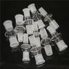 Glass Bong Hookah Adapter 14mm 18mm Straight Manlig Female Glass Dome Adapter GLAS Converter 14,5mm 18,8mm