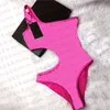 패션 여성 비키니 수영복 섹시한 여자 수영복 섬유 여름 수영복 비치 세트 편지 패턴 바디 슈트 수영복